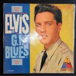 Elvis Presley G.I. Blues Vinyl RCA Victor LPM-2256 Original Soundtrack Recording